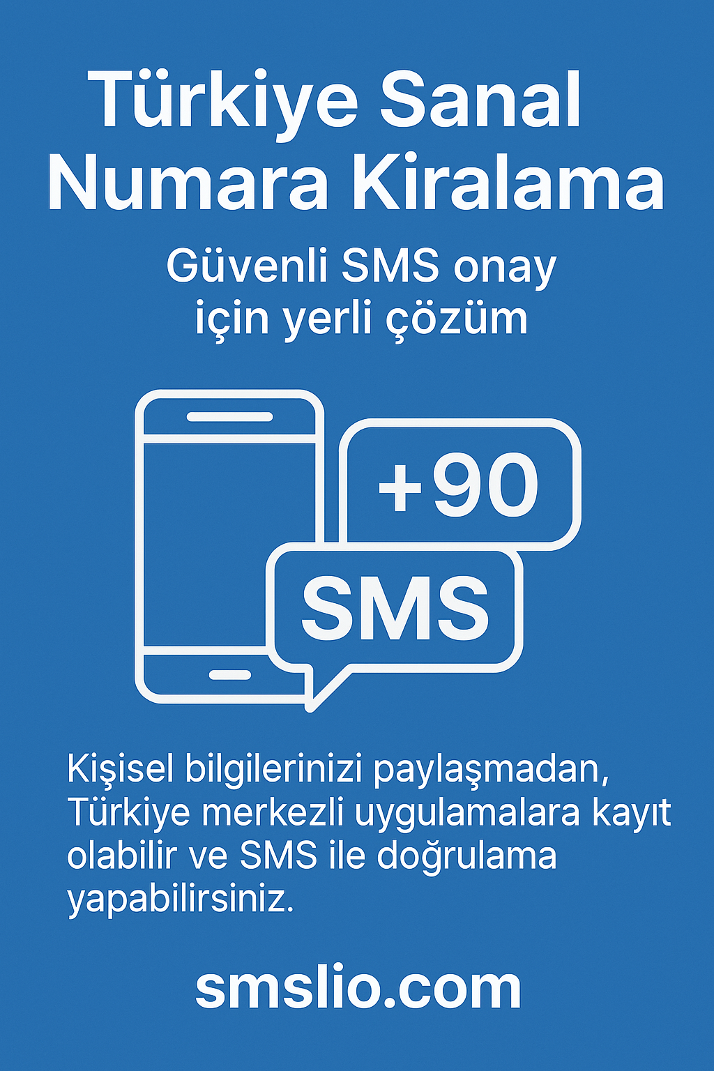 Anında SMS Onay Kodu Hizmeti